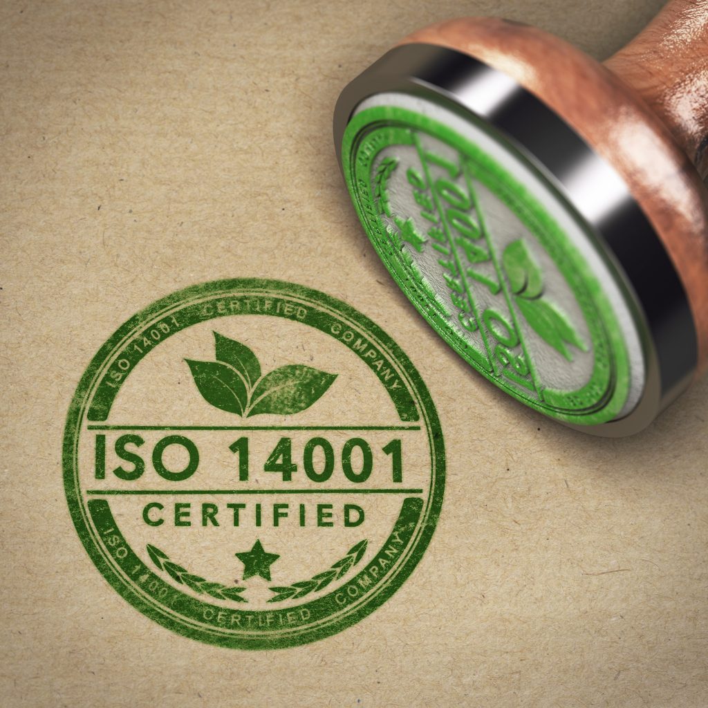 Certificaat, ISO 14001 2015, Gecertificeerd, Milieu